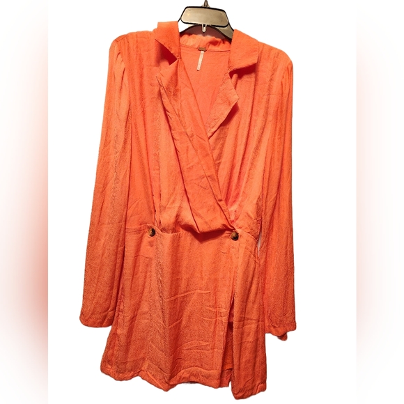 Free People Coral Simone Dress - Picture 2 of 8